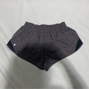 Lululemon Athletica Charcoal Athletic Shorts, size 8